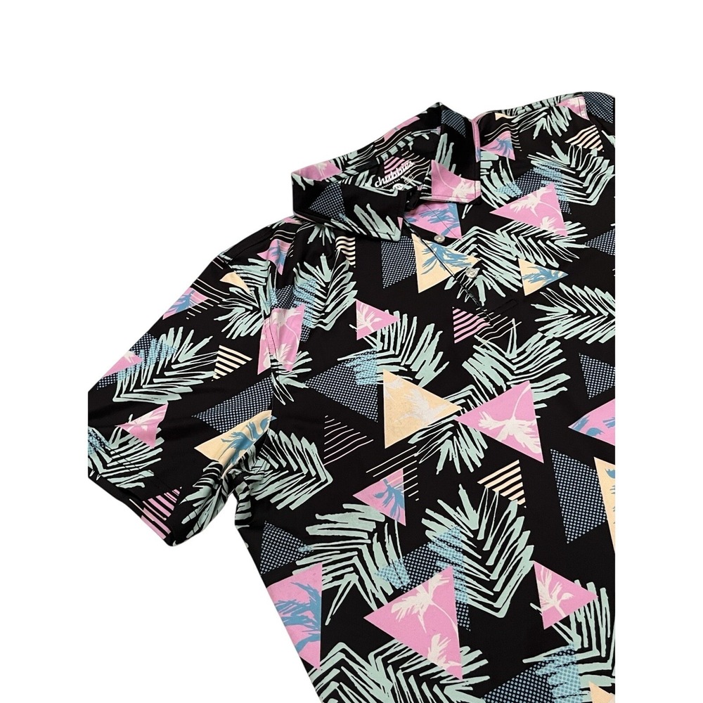 Men's Chubbies The Weekend Has Arrived Geometric Polo 2XL